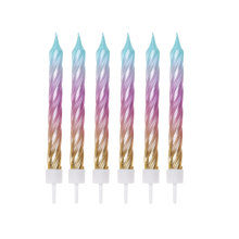 Świeczki urodzinowe UNICORN 6 sztuk RAVI